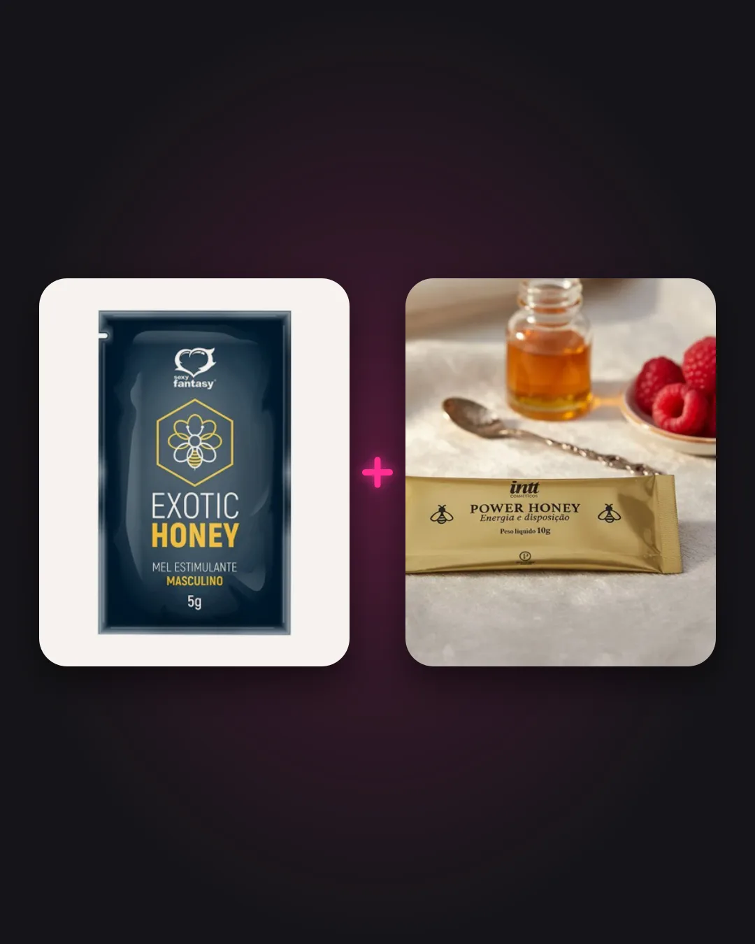 Kit Exotic Honey Masculino + Power Honey