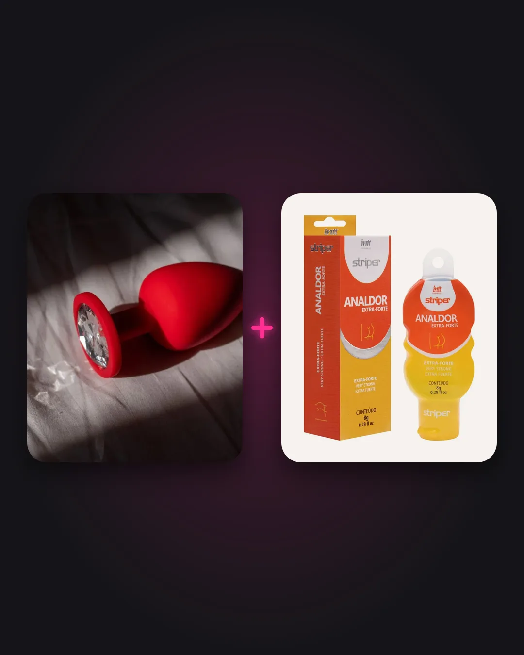 Kit Plug de Silicone + Analdor