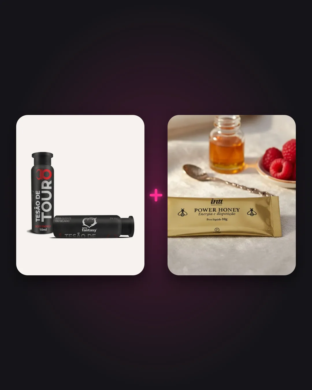 Kit Tesão de Touro + Power Honey