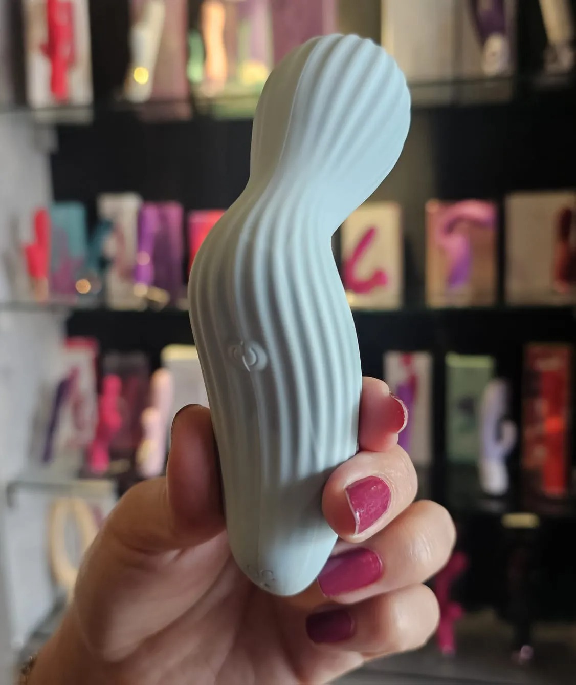 Mini Massageador Silicone Líquido