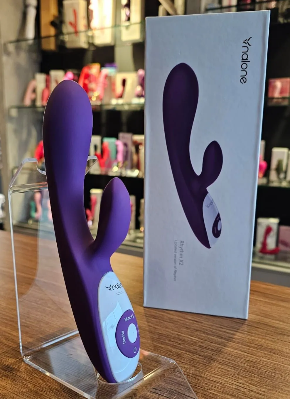 Vibrador Nalone Rhythm X2 (INTT) - Vibra Conforme a Sua Música por Bluetooth